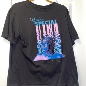 Target Lizzo "You're Special' Womens Graphic T-shirt Gray XL